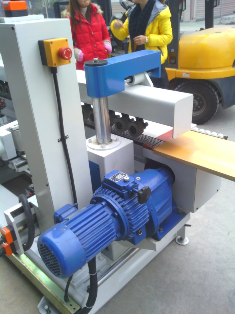 【優質板材直線砂邊機】價格,廠家,圖片,即墨市鴻森豪邁機械設備廠-